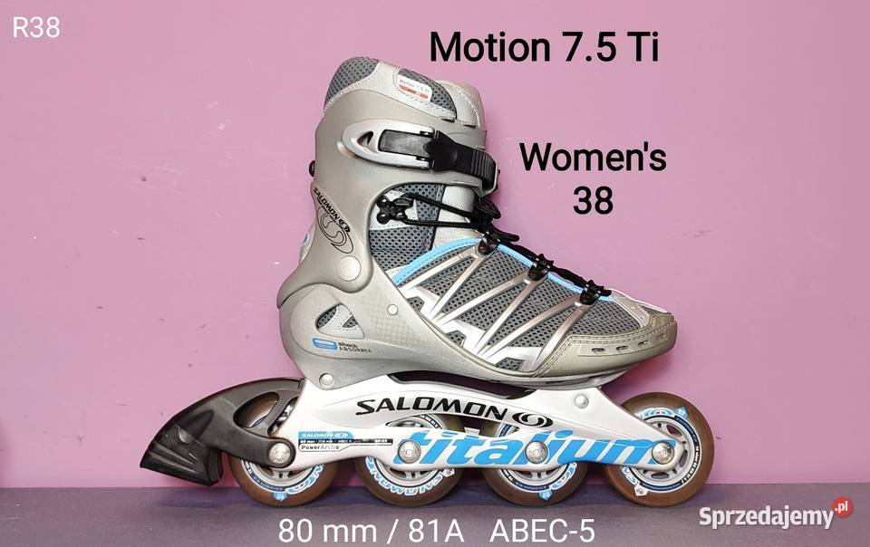 Rolki Salomon Motion 75 Ti kobiet rozmiar 38