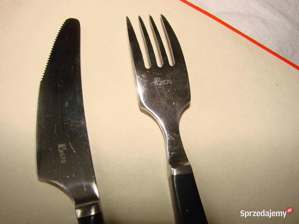 sztućce stołowe CCCP Sztućce pomorskie Pruszcz Gdański