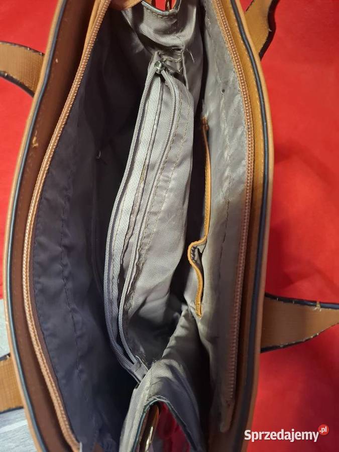 Brązowa torebka do ręki Kielce