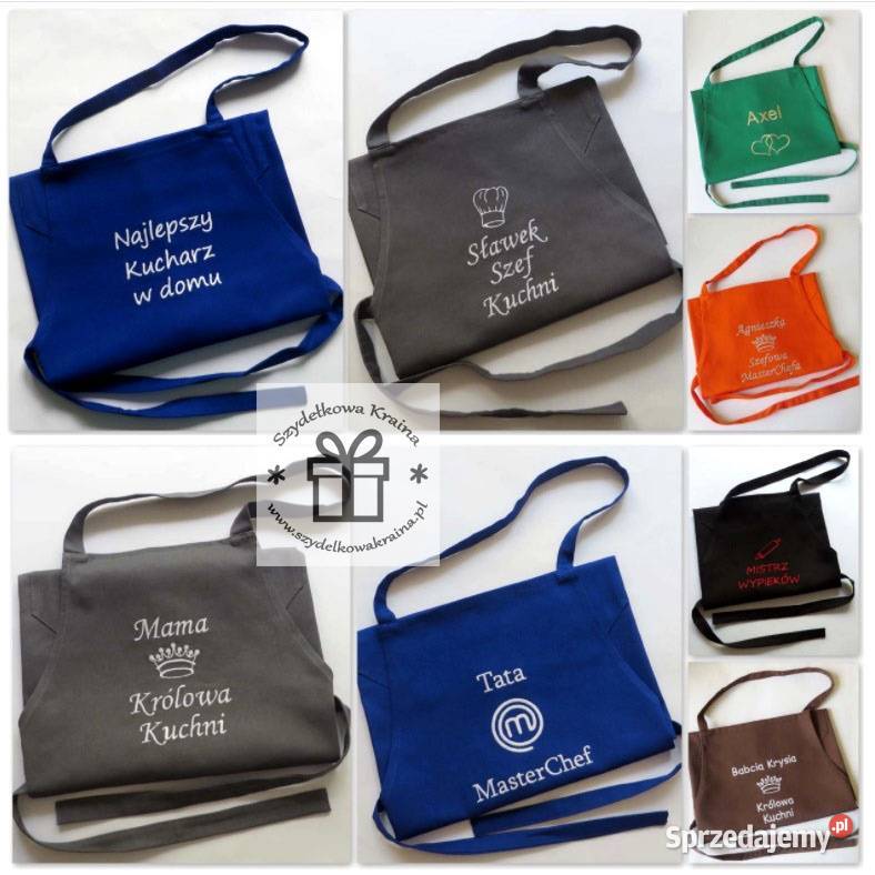 Prezent na Dzień Chłopaka fartuch kuchenny z Toruń