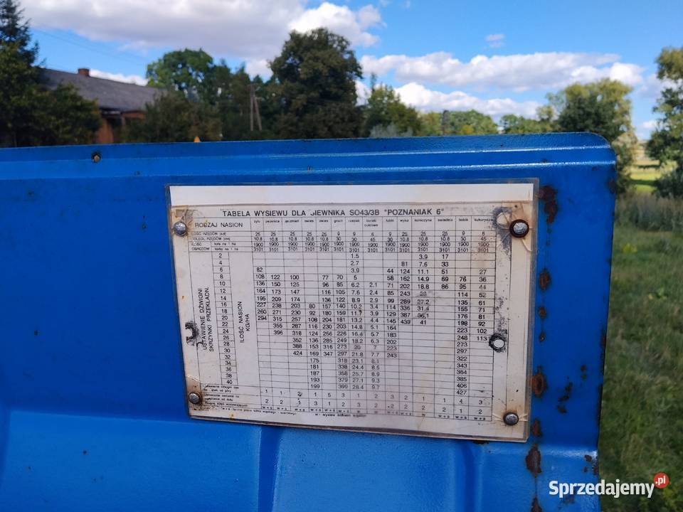Siewnik małopolskie Miechów