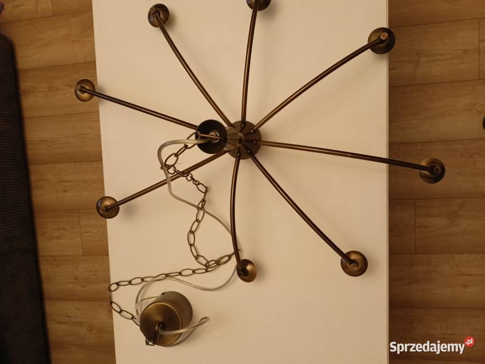 Żyrandol sufitowy wiszący Lampy śląskie Bytom