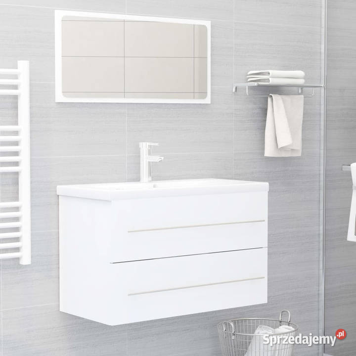 Szafka pod umywalkę biała 80x385x48 WM804701 Warszawa