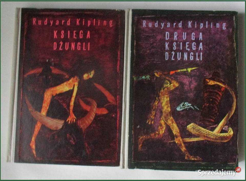 Księga Dżungli+Druga Księga Dżungli / Kipling / przygoda