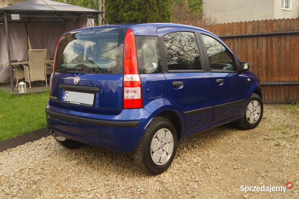 Fiat Panda 2009 Wspomaganie City ElektrSzyby nieuszkodzony śląskie Dąbrowa Górnicza