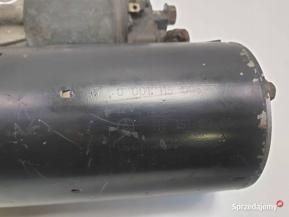 ROZRUSZNIK Mercedes W210 32 V6 ROZRUSZNIK osobowe Układ elektryczny silnika Rudka