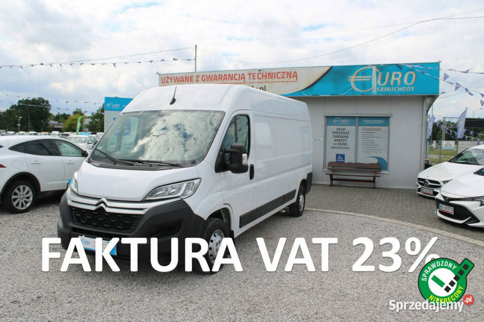 Citroen Jumper L3H2 Fvat Vat1 Gwarancja Krajowy bluetooth Warszawa sprzedam