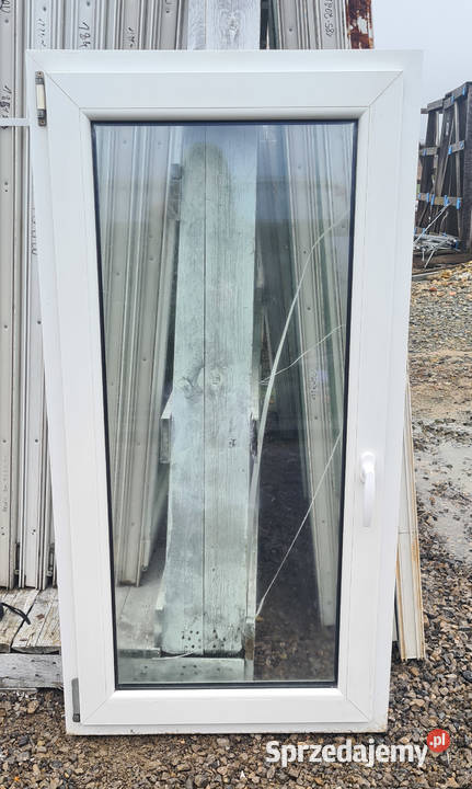 OKNO KacprzaK 73X139 OKNA Używane Plastikowe PCV Budowa Siedlce sprzedam