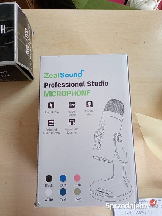 Mikrofon ZealSound K66 USB Plug Play Przysucha