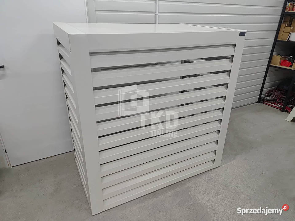 Osłona klimatyzatora pompy ciepła 120x40x140 wielkopolskie Chodzież
