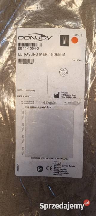 Orteza barkowa DonJoy Ultrasling IV ER rozmiar M Dobre Miasto sprzedam