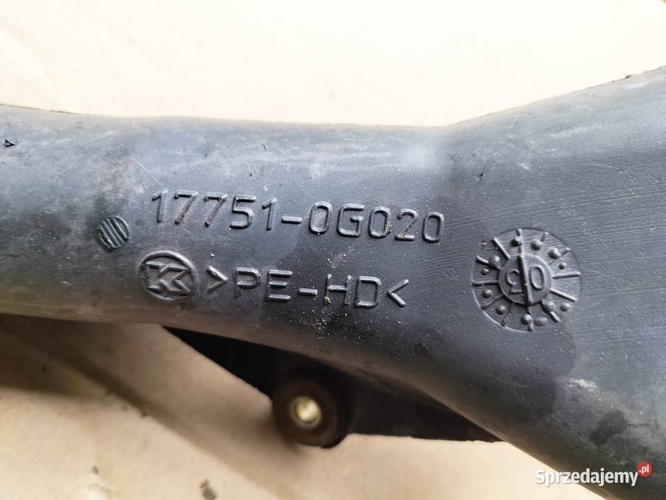 TOYOTA AVENSIS T25 20 D4D 177510G020 WĄŻ RURA Kamień-Kolonia