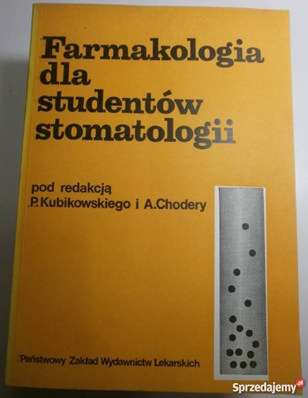 FARMAKOLOGIA STUDENTÓW STOMATOLOGII