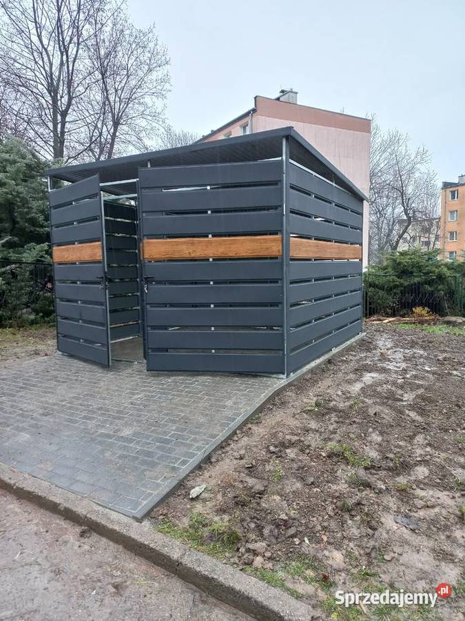 Zabudowa śmietnika wiata śmietnikowa dowolne Janki
