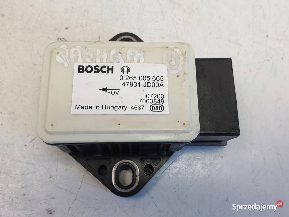 Nissan Qashqai I MODUŁ CZUNIK ESP 0265005665 Rudka
