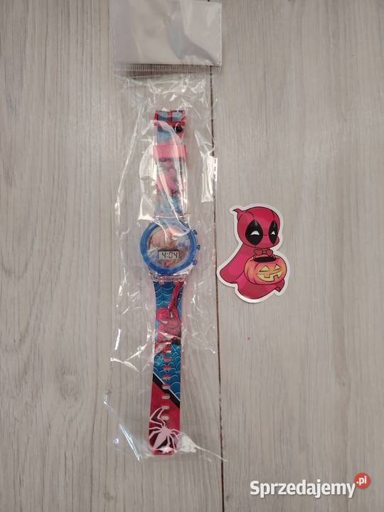 Zegarek Dziecka Spiderman Dziecięce