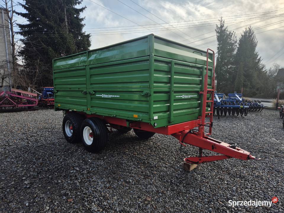 Przyczepa rolnicza wywrotka Polmot Warfama lubelskie Żółkiew