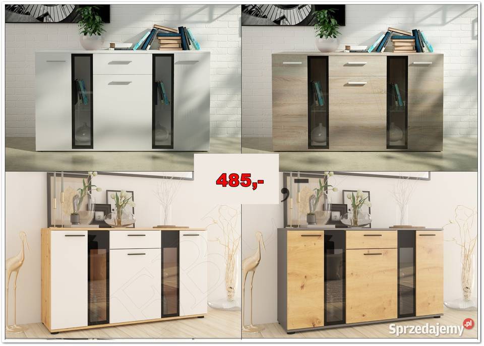 meblościanka SL plus szafa trzydrzwiowa z