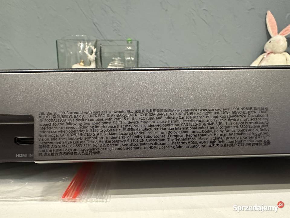 Soundbar JBL BAR 91 Dolby Atmos DTS X 4K 820 W Kudowa-Zdrój
