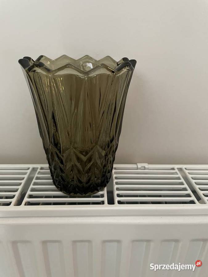szklany wazon PRL pomorskie