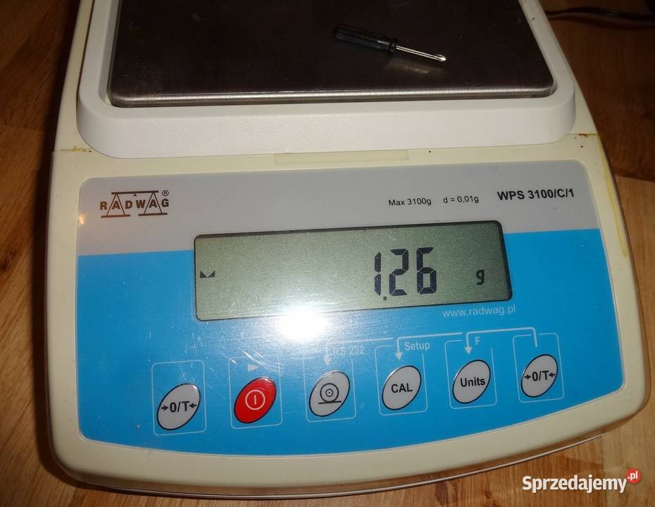 Waga precyzyjna RADWAG 3100C1 3100g dokł 001g Szczecin