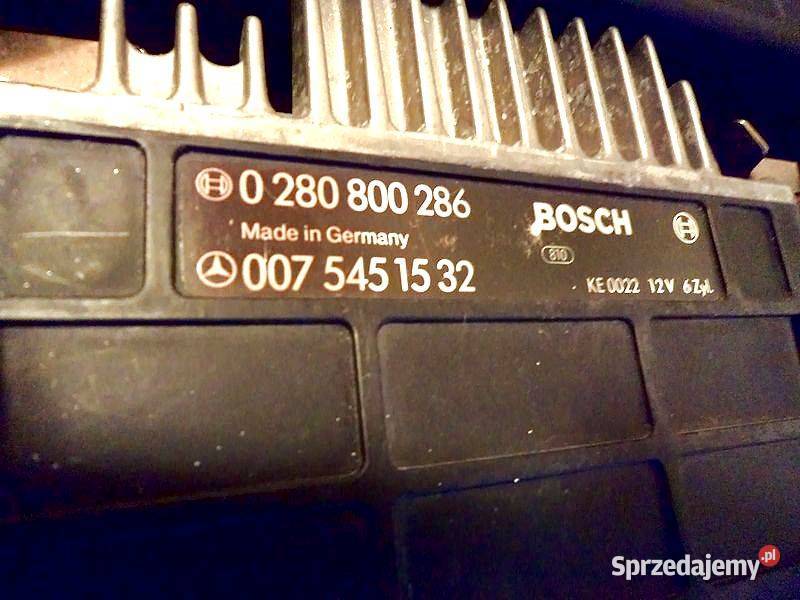 KOMPUTER MERC 124 0075451532 0055455732 zachodniopomorskie Koszalin sprzedam