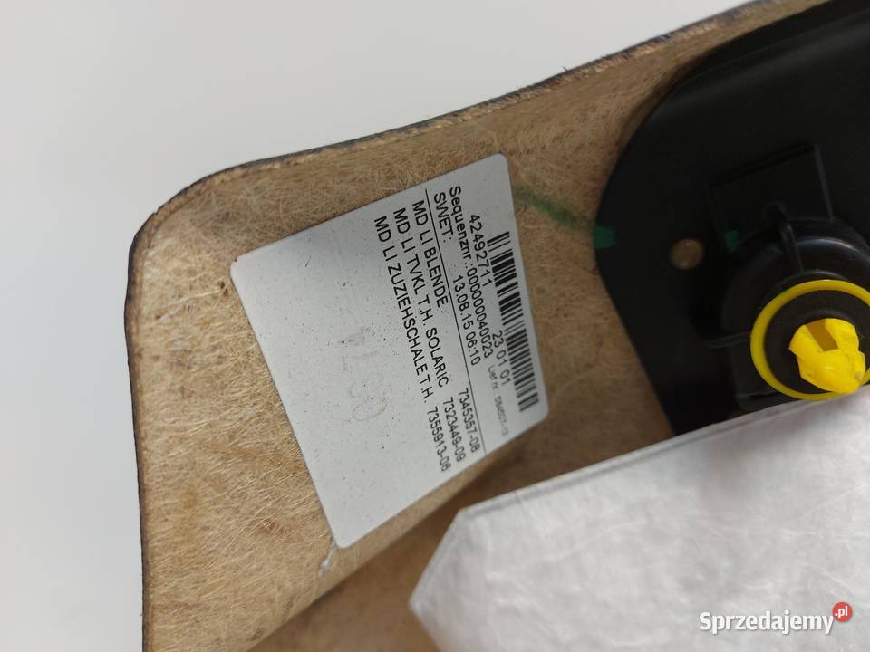 BMW i3 i01 REX Tapicerka boczek drzwi tył lewy Tapicerki samochodowe