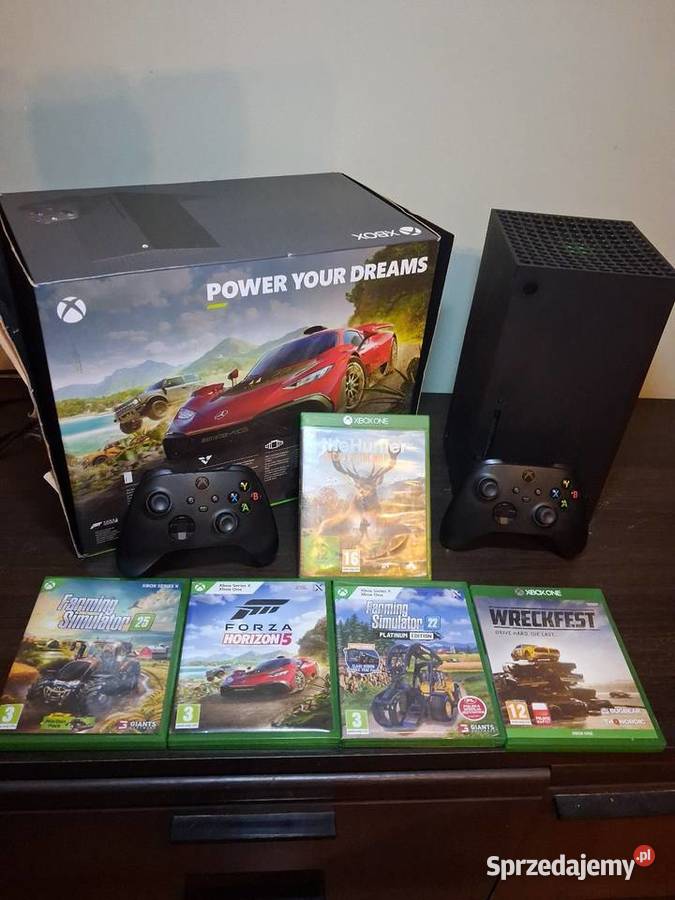 Xbox Series X 1TB 2 pady 5 gier Forza 5 FS25