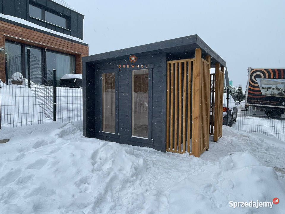 Domek narzędziowy z drewutnią nowoczesny domek Częstochowa