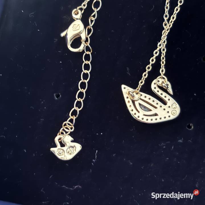 Swarovski Zloty Naszyjnik Kraków sprzedam