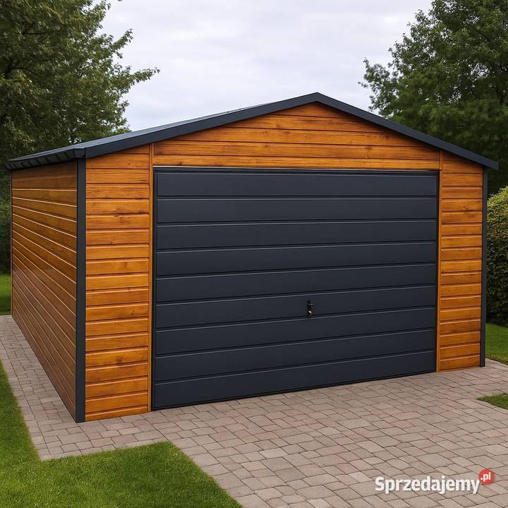Garaż blaszany drewnopodobny magazyn 6x2 6x6 Rumia sprzedam