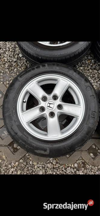 Alufelgi Honda 5x1143 opony letnie 1956515 Krępiec sprzedam