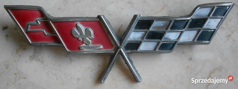 Znaczek Oryginalny CORVETTE Pozostałe Warszawa sprzedam