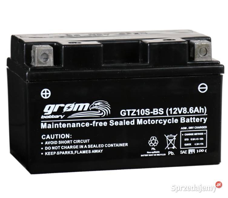 Akumulator motocyklowy 12V 86Ah 160A GROM Kościerzyna