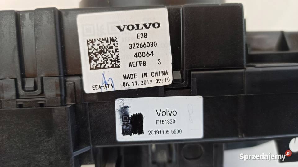 VOLVO S60 V60 PRZEŁĄCZNIK ZESPOLONY MANETKI osobowe sprzedam