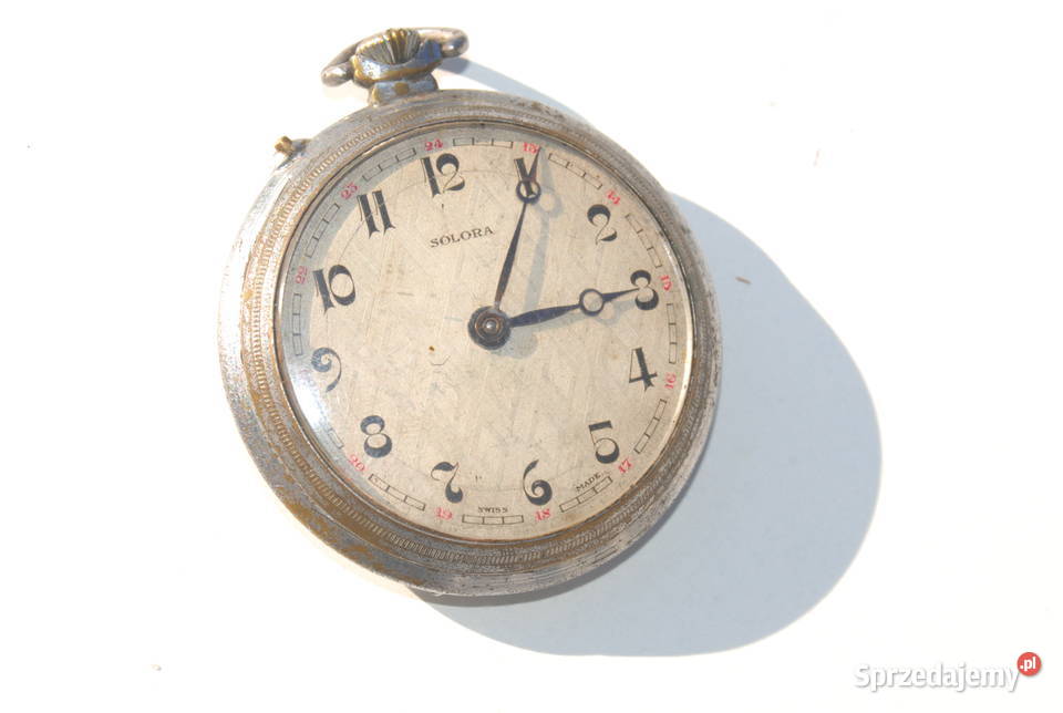 Stary Szwajcarski przedwojenny kieszonkowy Cieszyn