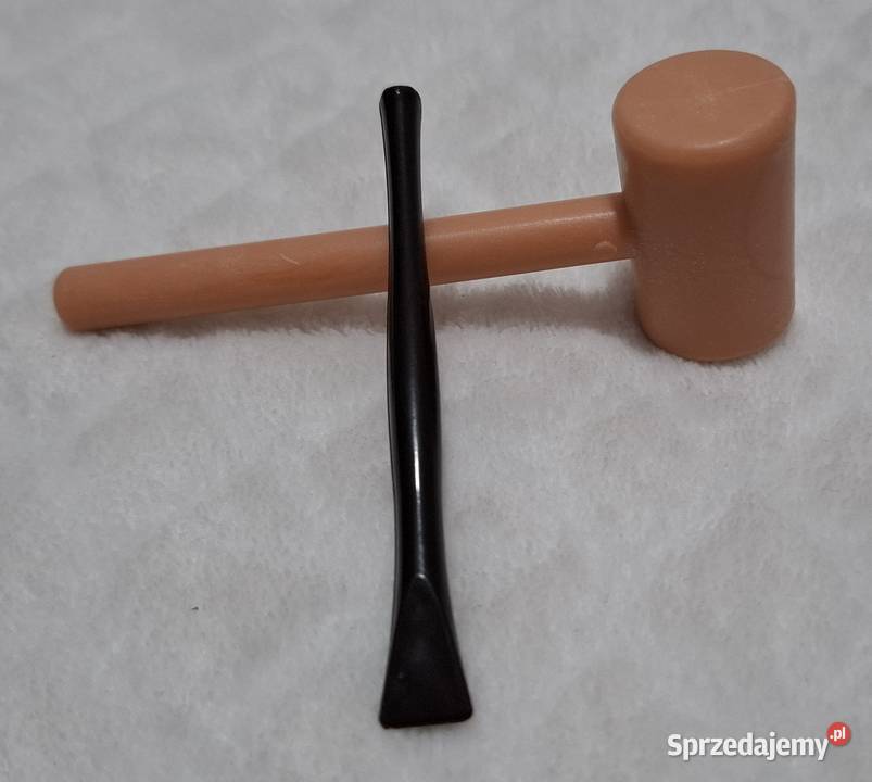 Młoteczek i dłuto zestaw archeologa 76 89 Czeladź