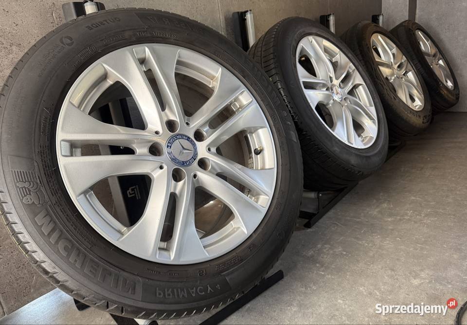 17 Mercedes w212 OEM oryginał koła felgi komplet wielkopolskie Lubasz