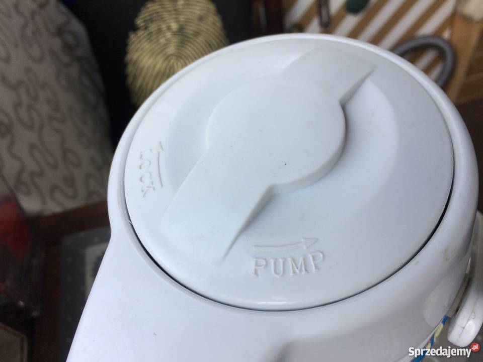 Termos z pompką na gorącą kawę czy herbatę Pozostałe Warszawa