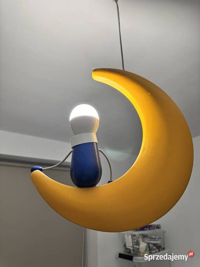 Lampa dziecka księżyc