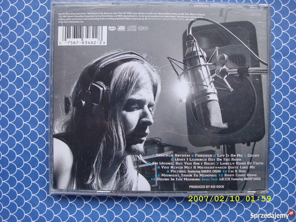 Rock CD KID ROCK COCKY Wołów sprzedam