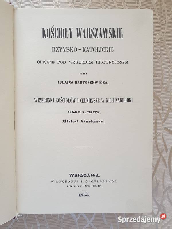 Kościoły Warszawskie RzymskoKatolickie Julian Kraków