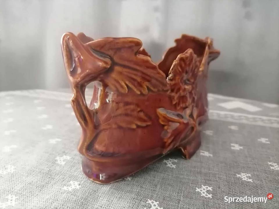 Żardiniera gondola Ceramiczna PRL Wałbrzych sprzedam