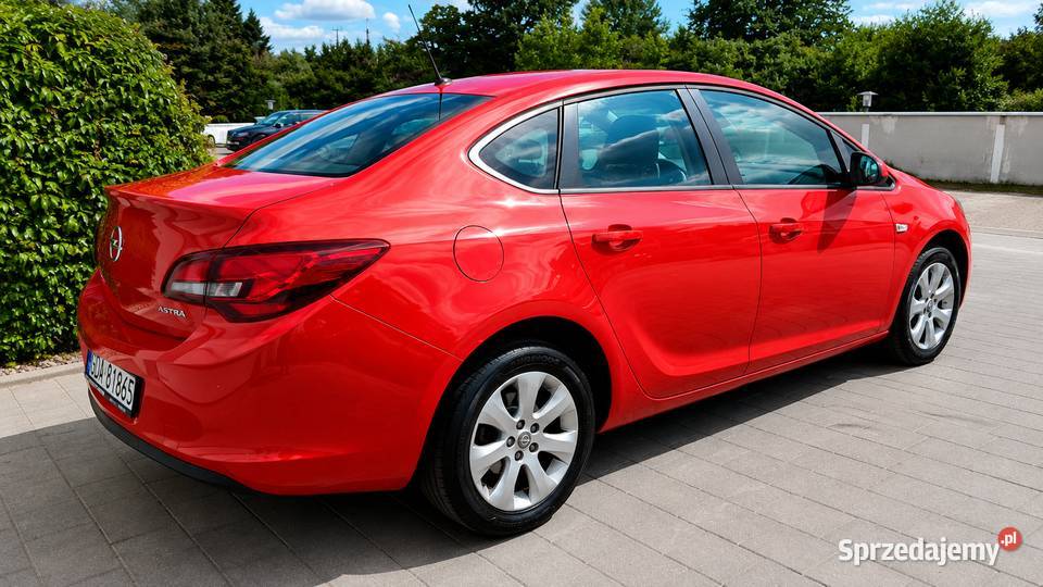 Opel Astra 2014r 14Turbo gaz Lpg stan Rok produkcji 2014 Gdańsk