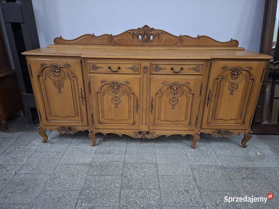 Jadalnia ludwikowska Francja komoda witryna stół