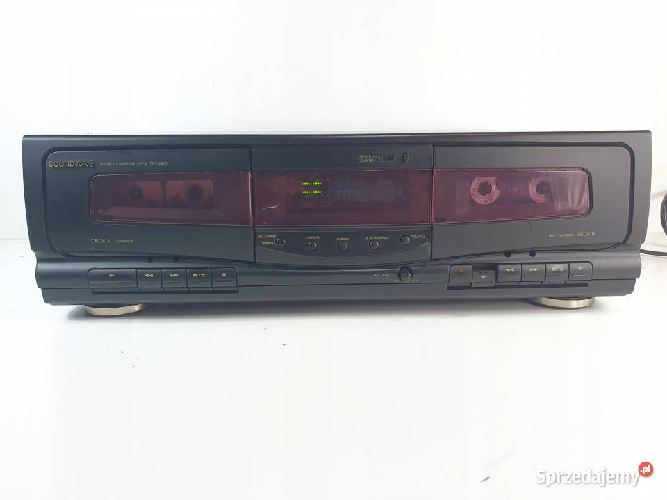 Soundwave Cassette Deck magnetofon DD 1400 Międzychód sprzedam