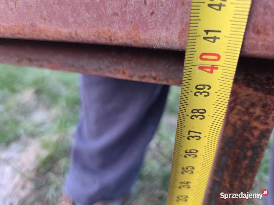 Nowa rama przyczepki jednoosiowej