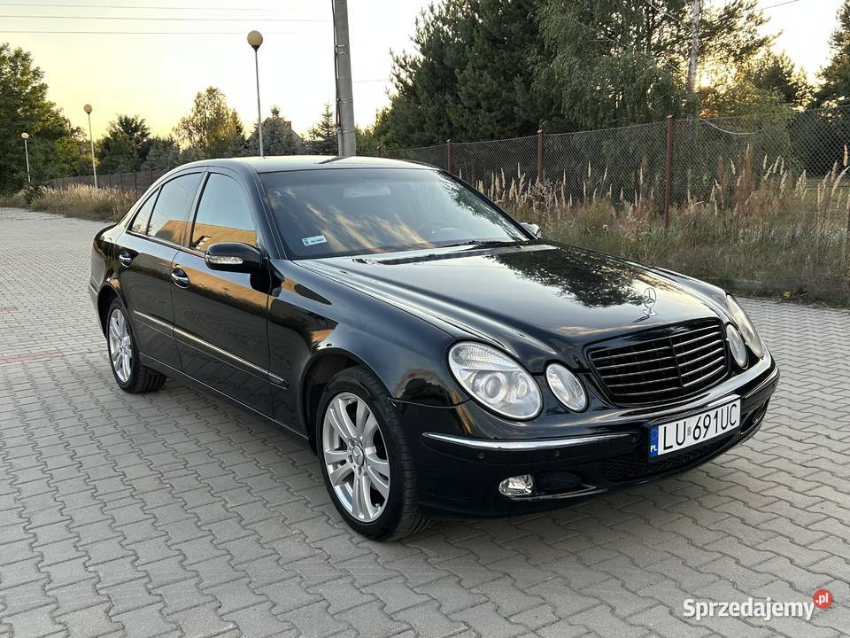 Mercedes E Klasa W211 320CDI R16 czarny Lubartów