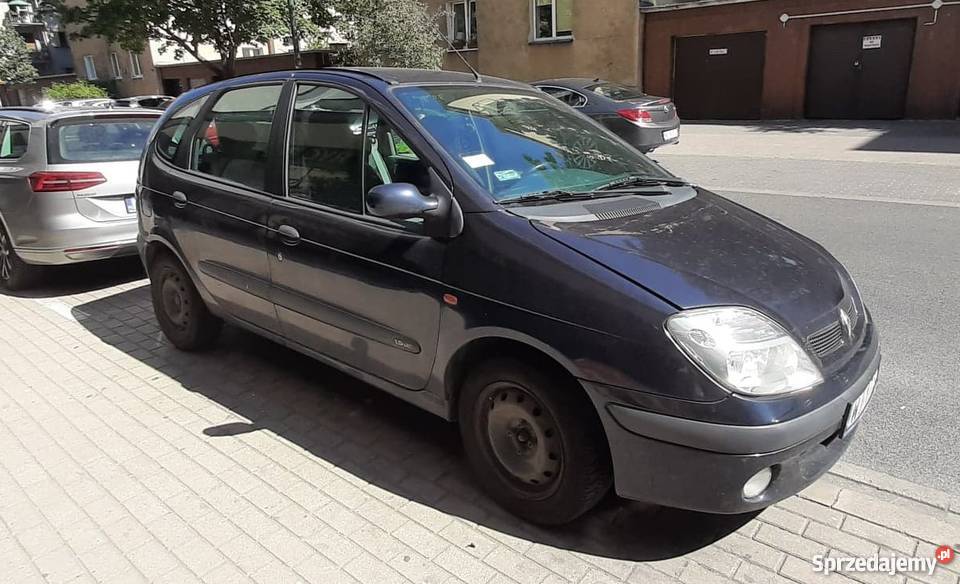 Renault Megane Scenic 1,9 diesel 2000r uszkodzony Warszawa