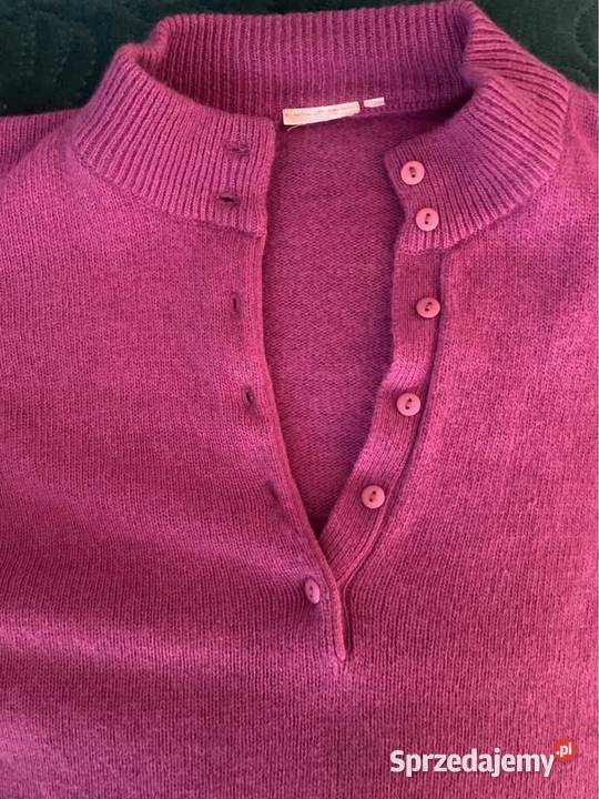 Sweter damski z wełny dziewiczej i angory w Wkładane przez głowę  dolnośląskie Legnica